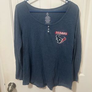 NFL Houston Texans Team Apparel Dark Blue Shirt